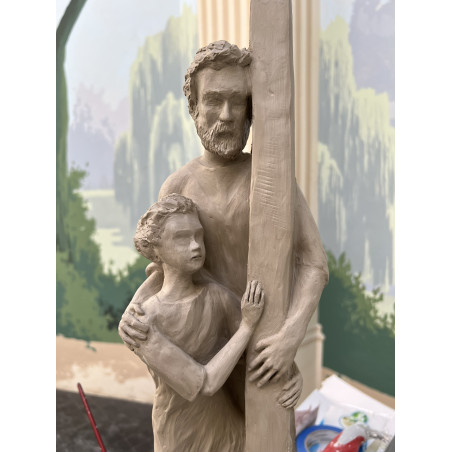 Statue ST JOSEPH (50 cm - pierre)