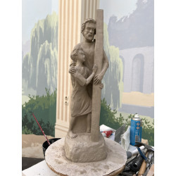 Statue ST JOSEPH (50 cm - pierre)