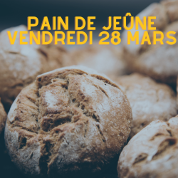 Pain de jeûne du 28 mars